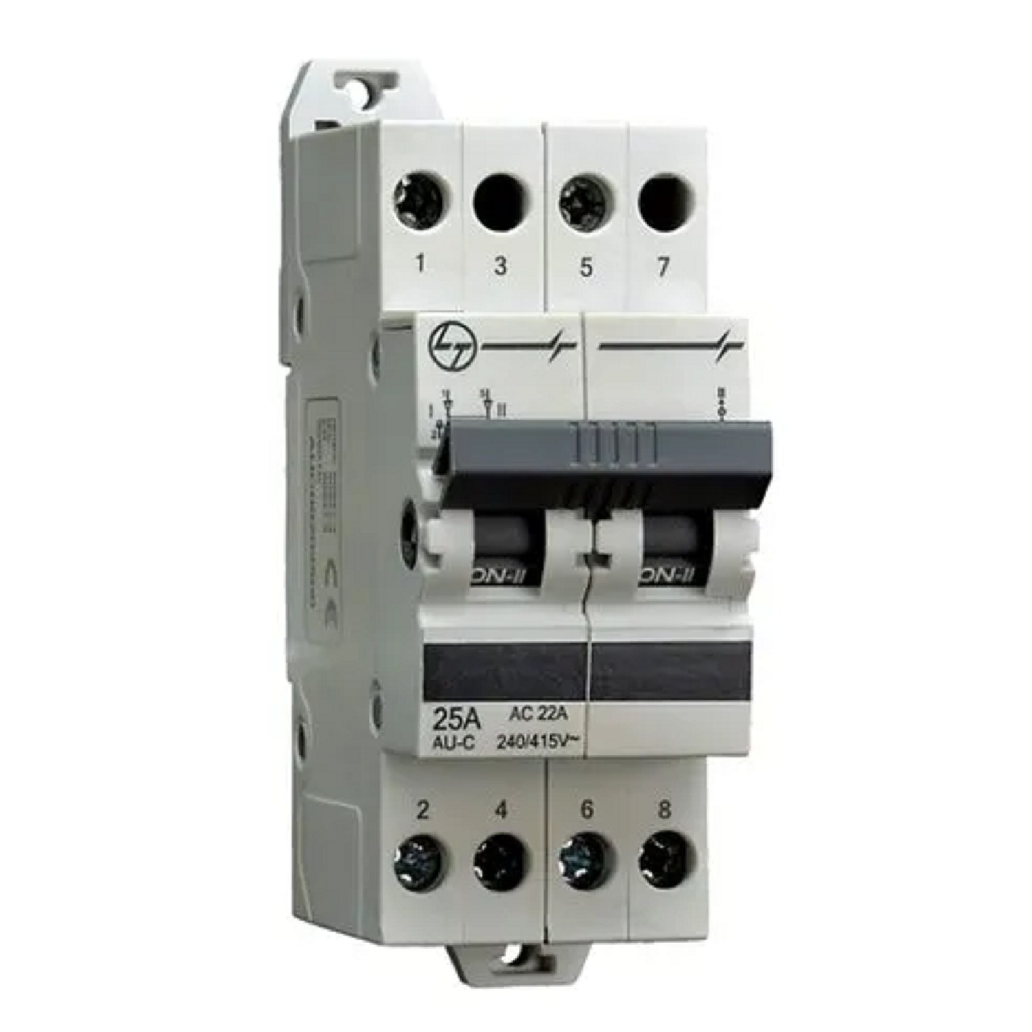LT 63 Ampere, 2-Pole (DP)  MCB Change Over